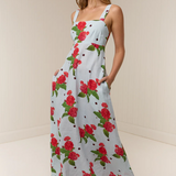 Palm Noosa Belle Dress - Sky Garden
