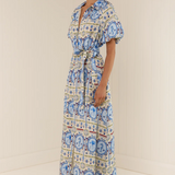 Palm Noosa Carla Dress - Lagoona Tile