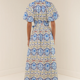 Palm Noosa Carla Dress - Lagoona Tile