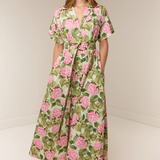 Palm Noosa Sylvie Dress - Pink Jardin