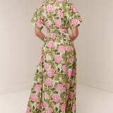 Palm Noosa Sylvie Dress - Pink Jardin