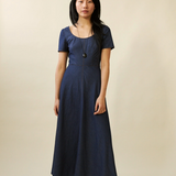 Penny Sage Margot Dress - Chambray