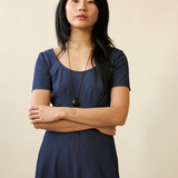 Penny Sage Margot Dress - Chambray