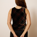 Penny Sage Min Top - Tartan
