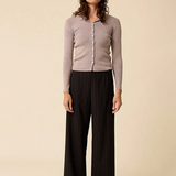 Penny Sage Ramona Trousers - Black Pinstripe