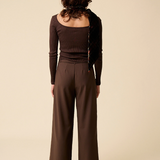 Penny Sage Ramona Trousers - Chocolate