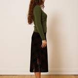 Penny Sage Rita Skirt - Tartan