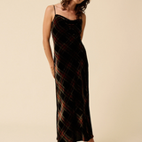 Penny Sage Valentine Dress - Tartan