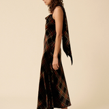 Penny Sage Valentine Dress - Tartan
