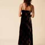 Penny Sage Valentine Dress - Tartan
