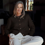 Perriam Glow Up Cardigan - Chocolate