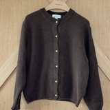 Perriam Glow Up Cardigan - Chocolate