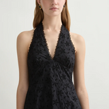 Posse Salma Halter Dress - Black