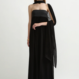 Posse Solene Strapless Dress - Black