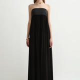 Posse Solene Strapless Dress - Black