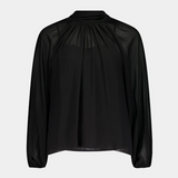 Rebe Verse Blouse - Black