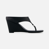 Rebe Yvie Wedge Heel - Black