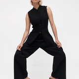 Rebe Yvie Wedge Heel - Black