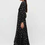 Rixo Avalyn Dress - Sienna Bud Black