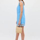 Rixo Bingley Dress - Daisy Cutwork Embroidery Blue