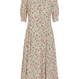 Rixo Bloom Dress  - Jeannie Bloom Ivory