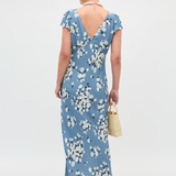 Rixo Cathy Dress - Amelia Boquet Blue