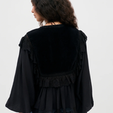 Rixo Diann Top - Lilly Embroidery Black