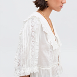 Rixo Ellery Blouse - White