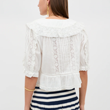 Rixo Ellery Blouse - White