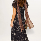Rixo Evie Dress - Bohemia Spot Deep Navy