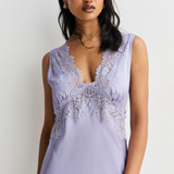 Rixo Lysandra Dress - Dusty Blue