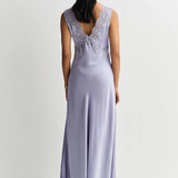 Rixo Lysandra Dress - Dusty Blue