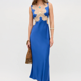 Rixo Lysandra Dress - Iris Blue