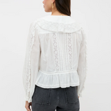 Rixo Maribelle Top - Ivory