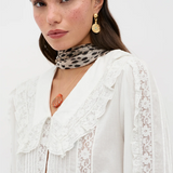 Rixo Maribelle Top - Ivory