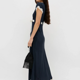 Rixo Marlice Dress - Deep Navy