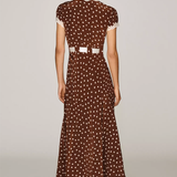 Rixo Marlice Dress - Layla Dot Brown