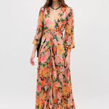 Rixo Meera Dress - Chelsea Floral Black