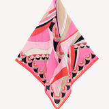 Rixo Menno Scarf - Soho Geo Pink