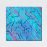 Rixo Menno Scarf - Tie Dye Blue