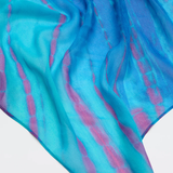 Rixo Menno Scarf - Tie Dye Blue