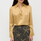 Rixo Minna Skirt - Starfish Navy