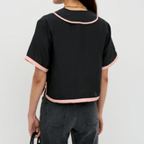 Rixo Nicolina Top Frida - Embroidery Black