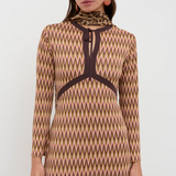 Rixo Pamela Dress - Maeve Jacquard
