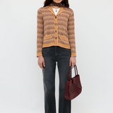 Rixo Quiniey Cardigan - Maeve Jacquard