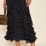Rixo Thanvi Dress - Starry Night Navy