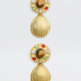 Rixo Vixon Earrings - Gold