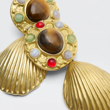Rixo Vixon Earrings - Gold