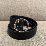 Rogues & Royals Markham Belt - Black/Silver