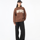 Rotate Heavy Sweat Crewneck - Chestnut